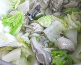 簡単♪　牡蠣と白菜の和風煮作り方3写真