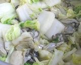 簡単♪ 牡蠣と白菜の和風煮作り方4写真