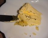 簡単！食パンでガーリックブレッド作り方1写真