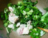 春菊ピリ辛ラーメン作り方2写真