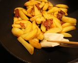 青のり香る☆カリカリベーコンポテト作り方4写真