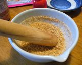 かぼちゃの味噌くるみあえ作り方2写真