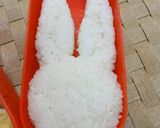 簡単すぎるミッフィーキャラ弁☆作り方1写真