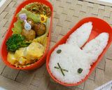簡単すぎるミッフィーキャラ弁☆作り方3写真