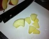 レンジde手作りハチミツリンゴジャム♪作り方1写真