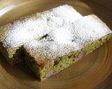 安倍川用黄粉をリサイクル、きなこケーキ♪作り方7写真