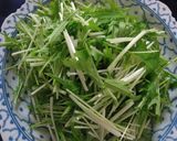 水菜とじゃこのサラダ♪作り方1写真