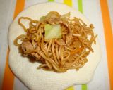 ＨＢで作った生地で焼きそばパン♪作り方3写真