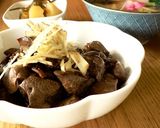 クリーミーな鶏レバーの佃煮作り方4写真