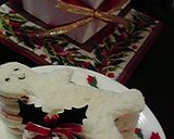 ★クリスマスの型抜きサンド★作り方1写真