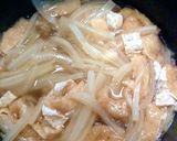 自炊初心者へ♪白菜とお揚げの炊いたん作り方7写真