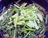 お餅も合う♪きりたんぽ鍋の汁でお雑煮作り方3写真
