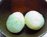 お餅も合う♪きりたんぽ鍋の汁でお雑煮作り方4写真