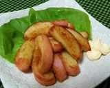 カレー風味♪かまぼこの揚げ焼き作り方5写真