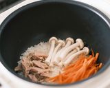ツナときのこの炊き込みごはん作り方2写真