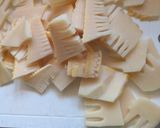 たけのこと油揚げ、きのこの煮物作り方1写真