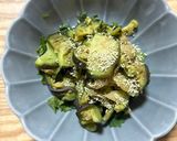 超簡単⭐︎ 水ナスとシソの梅昆布茶和え作り方7写真