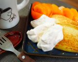 ＊チーズ蒸しケーキdeホットケーキ＊作り方4写真