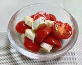 ミニトマトとカマンベールチーズカプレーゼ作り方3写真
