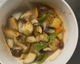 根菜茄子コク旨ウスター梅味温野菜サラダ作り方17写真