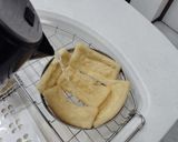 れんこんとひき肉の焼き巾着作り方1写真