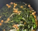 ケールとひよこ豆のスパイシーポタージュ作り方2写真