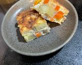 さつまいも入りスパニッシュオムレツ作り方7写真