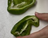 ハロウィンに！ピーマンの肉詰め作り方1写真