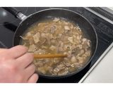 にら玉あんかけ♪豚にら玉厚揚げ★動画あり作り方26写真