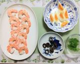 正月おもてなし洋風おせち海老卵オードブル作り方1写真