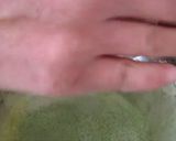 卵1個で抹茶カステラ作り方6写真