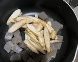 牛蒡とコンニャクで煮物作り方4写真