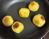 絶品スイーツ!さつまいも生地の揚げあんドーナツ作り方6写真