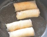 モチもち ! ライスペーパーで焼きバナナ作り方5写真