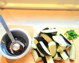 簡単副菜なす🍆甘辛炒め作り方1写真