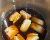 圧力鍋で作る濃いめ豚バラ角煮作り方4写真