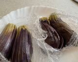 茄子と豚こま肉の和風ペペロンチーノパスタ♫作り方1写真