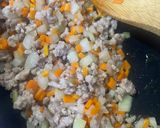 【おうち給食】豆腐のそぼろあんかけ作り方1写真