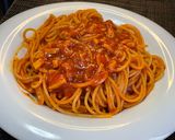 トマトとガーリックのパスタ　②作り方4写真