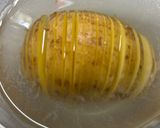 ハッセルバックポテトアンチョビバター🥔作り方2写真