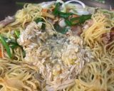 ねぎだく塩焼きそば。作り方5写真