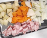 簡単☆ありもの野菜で絶品の豚汁作り方1写真