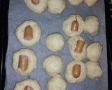 プチXmas会Snowマンのパン作り方2写真