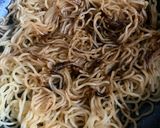 簡単お好み焼き　焼きそば入り作り方7写真