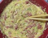 山芋多め・粉少なめお好み焼き作り方4写真