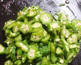 梅でさっぱり！オクラ和え作り方1写真