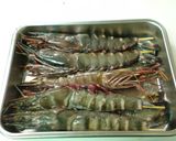 お正月には 鬼がら焼き 海老の塩焼き作り方1写真