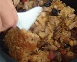 余ったおせち（煮しめ）や煮物で作るおこわ作り方12写真