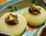 くるみ味噌deふろふき大根♪作り方9写真