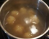 シンプルな味付で♪もっちりれんこん団子汁作り方5写真